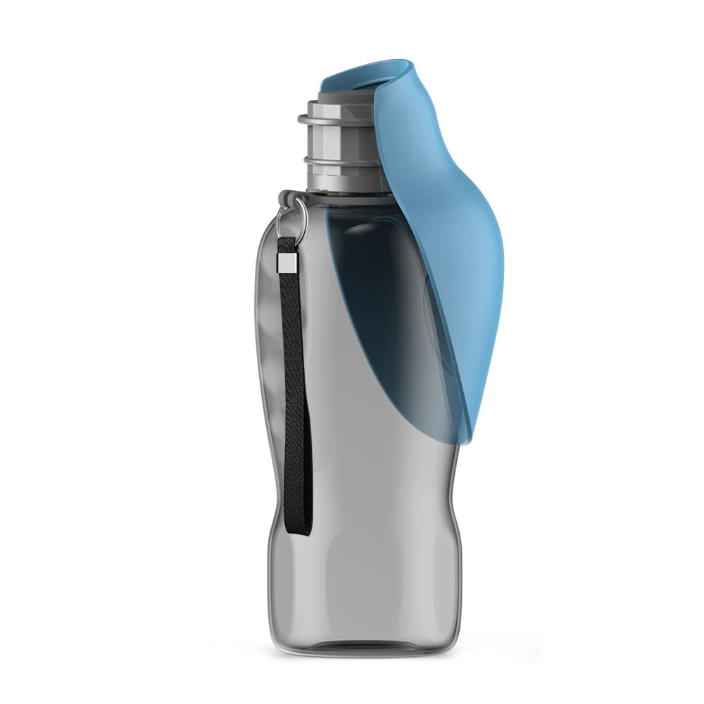 Stay Hydrated on the Go with Our 800ml Portable Dog Water Bottle - Perfect for Big Dogs During Outdoor Adventures!