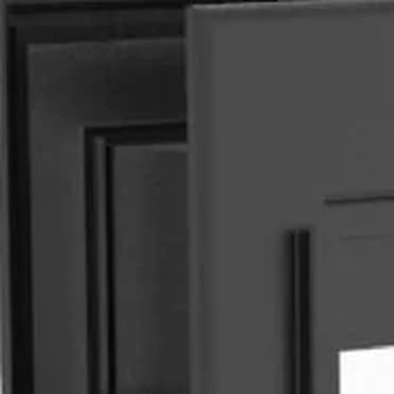Extra Large Black Deluxe Aluminum Pet Door - Perfect for Pets Up to 220 lbs, Fits Doors, Walls, and Screens