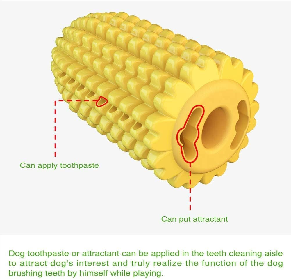 Ultimate 2-Pack Dog Chew Toys for Large and Medium Breeds - Interactive Toothbrush, Squeaky, and Rope Toys Made from Non-Toxic Natural Rubber for Durable Fun and Clean Teeth