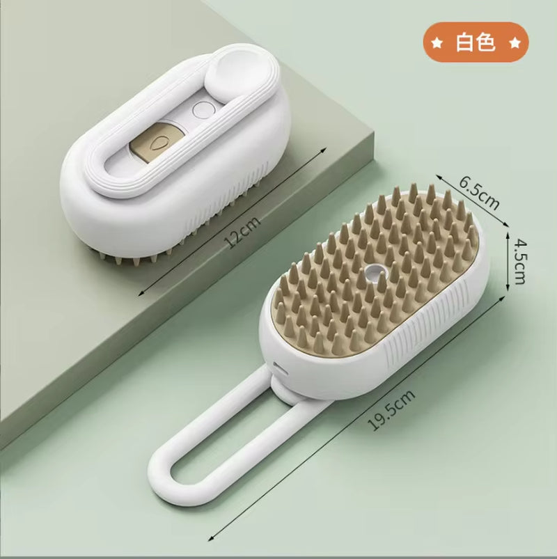 Revolutionary Electric Pet Spray Comb for Cats and Dogs – Effortless Hair Removal and Relaxing Massage in One!