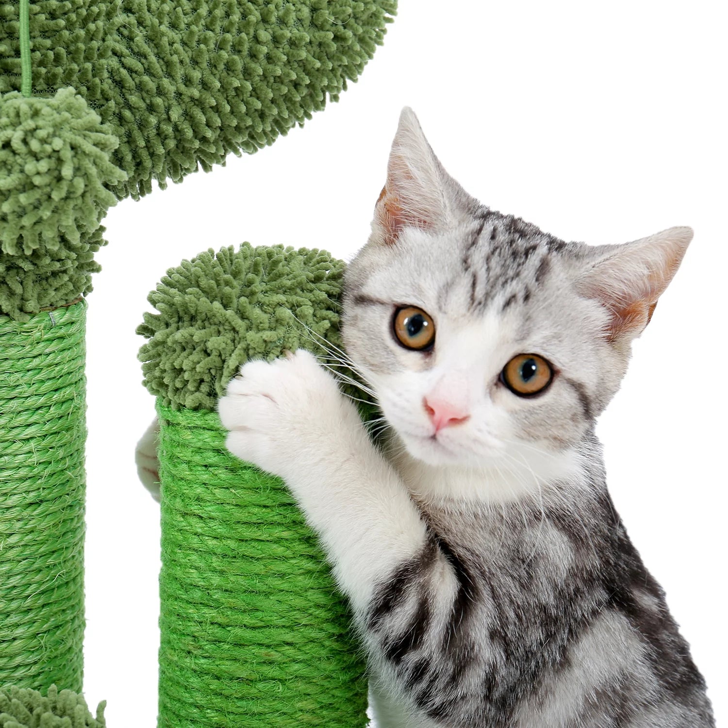 Transform Your Cat's Playtime with the 23" Cactus Cat Scratching Post – Fun, Durable, and Stylish!