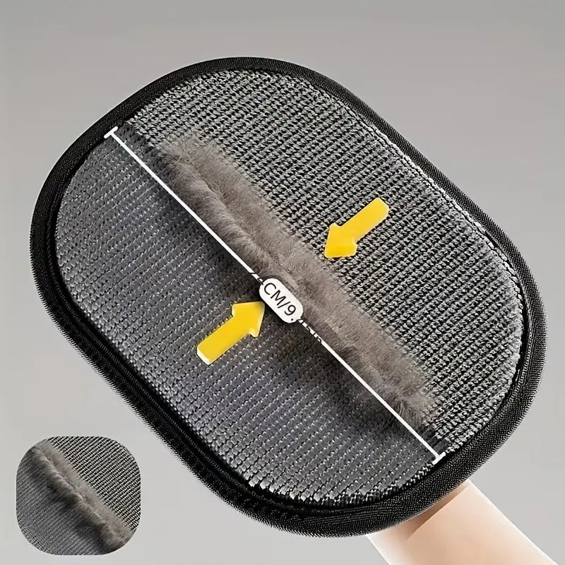Revolutionary PET Hair Remover Electrostatic Gloves - Two-Way Brush for Effortless Cat & Dog Hair Removal!