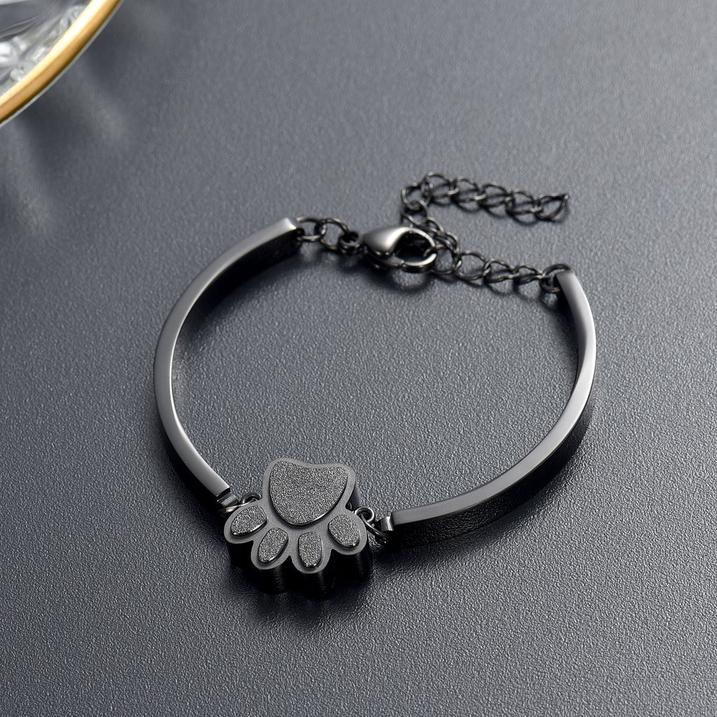 Heartfelt Pet Cremation Bracelet for Ashes - Elegant Memorial Jewelry for Dogs and Cats - Stainless Steel Keepsake Gift with Fill Kit and Gift Box