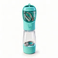 Ultimate 3-in-1 Pet Water Bottle - Leak-Proof 20 Oz Travel Companion with Poop Bag Dispenser for Dogs & Cats