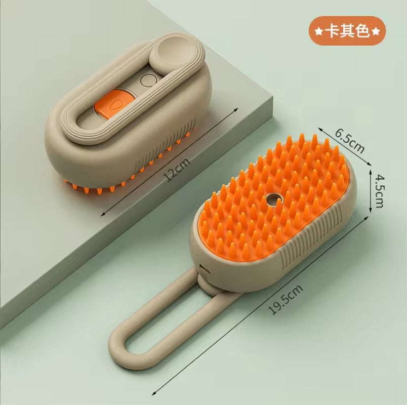 Revolutionary Electric Pet Spray Comb for Cats and Dogs – Effortless Hair Removal and Relaxing Massage in One!